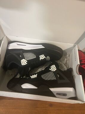 Black and White Athletic Sneakers